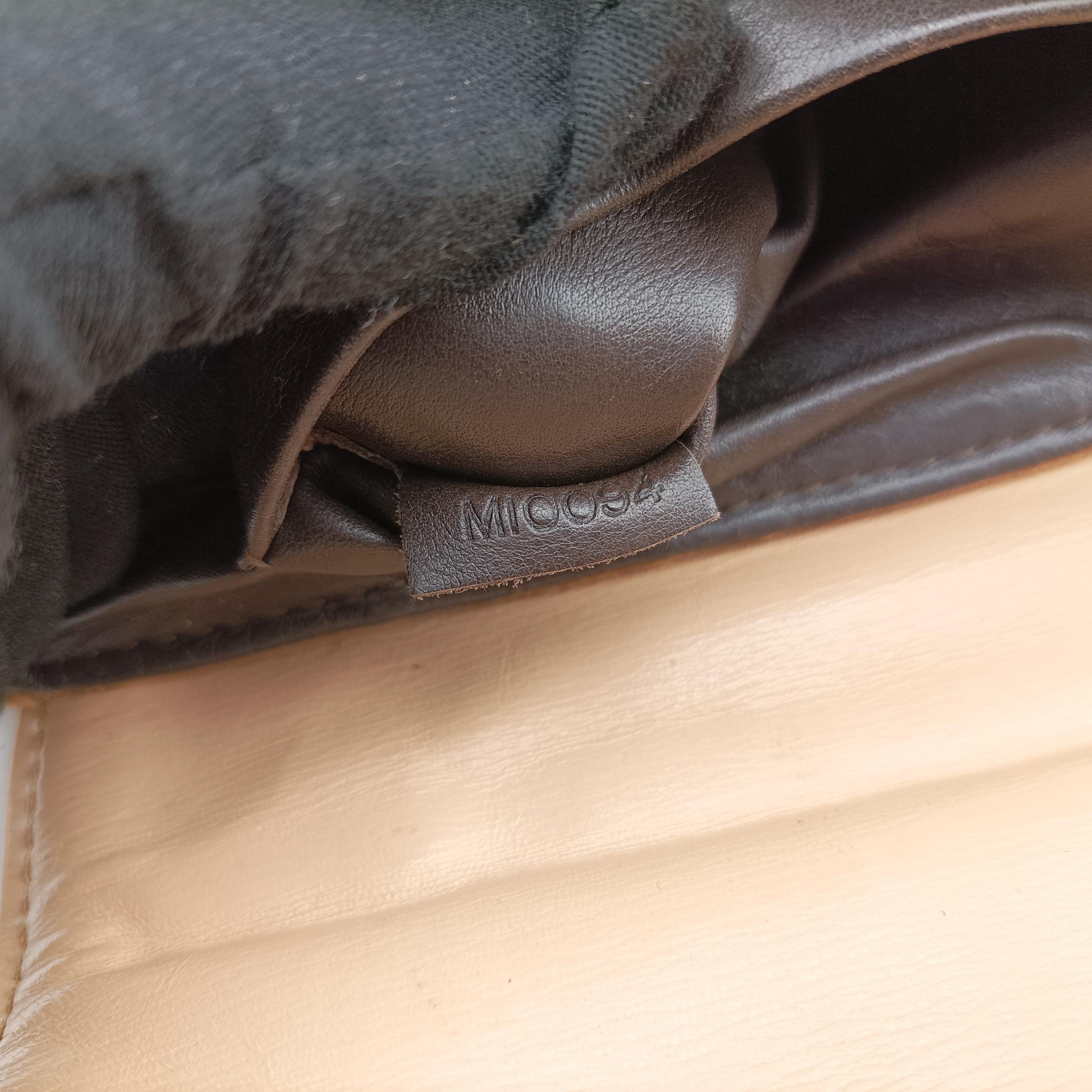 Pre-owned Louis Vuitton Irvine Brown x Multicolor Velour x Alligator M92773 handbag | stylenewstar