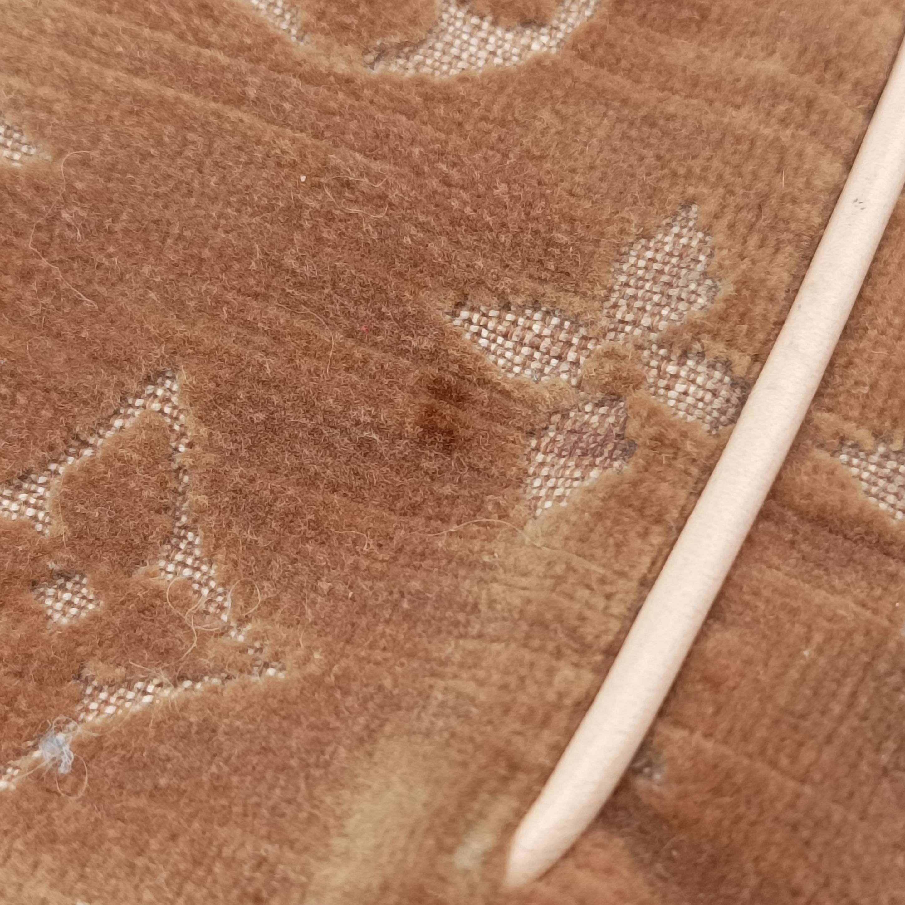 Pre-owned Louis Vuitton Irvine Brown x Multicolor Velour x Alligator M92773 handbag | stylenewstar