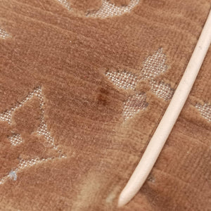 Pre-owned Louis Vuitton Irvine Brown x Multicolor Velour x Alligator M92773 handbag | stylenewstar