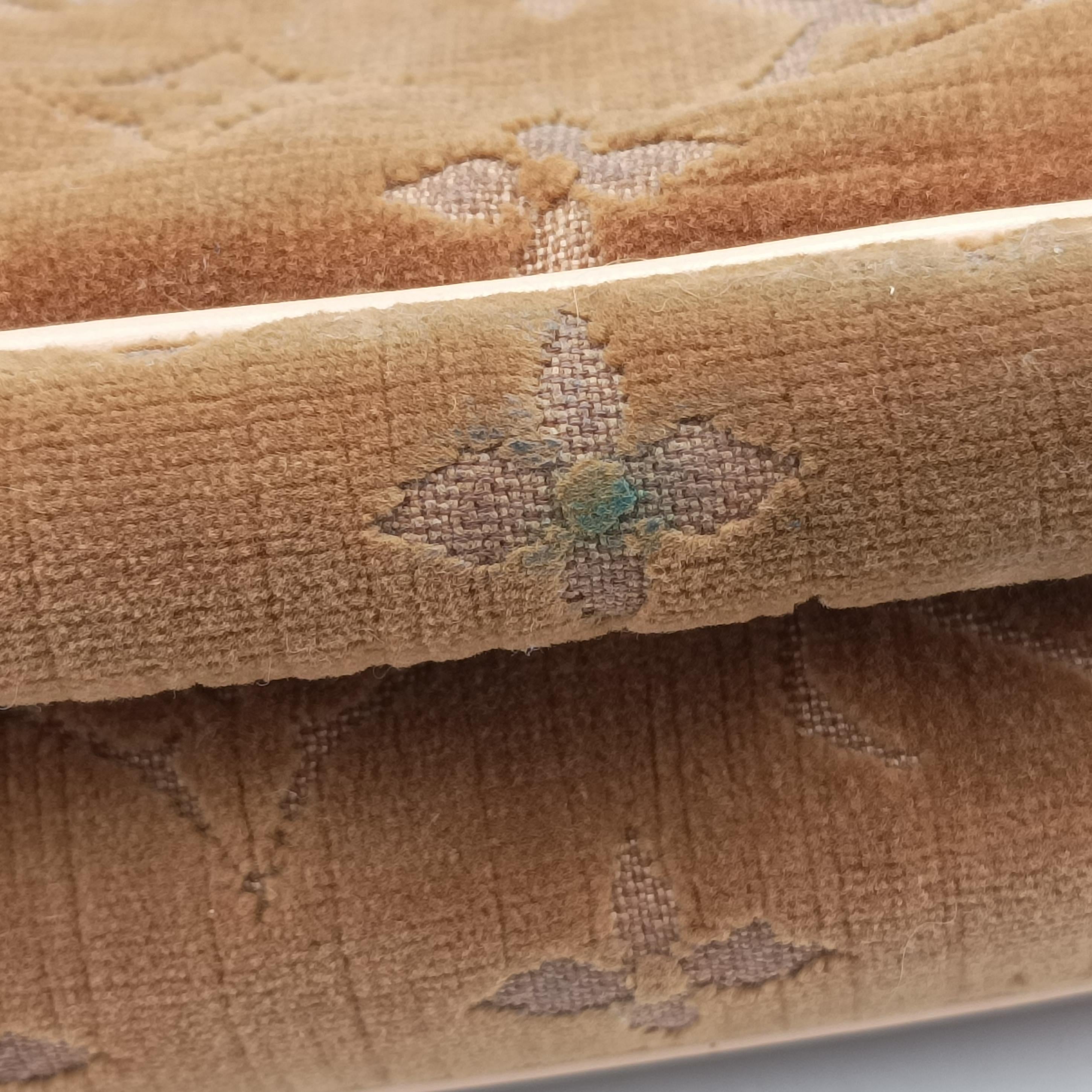 Pre-owned Louis Vuitton Irvine Brown x Multicolor Velour x Alligator M92773 handbag | stylenewstar