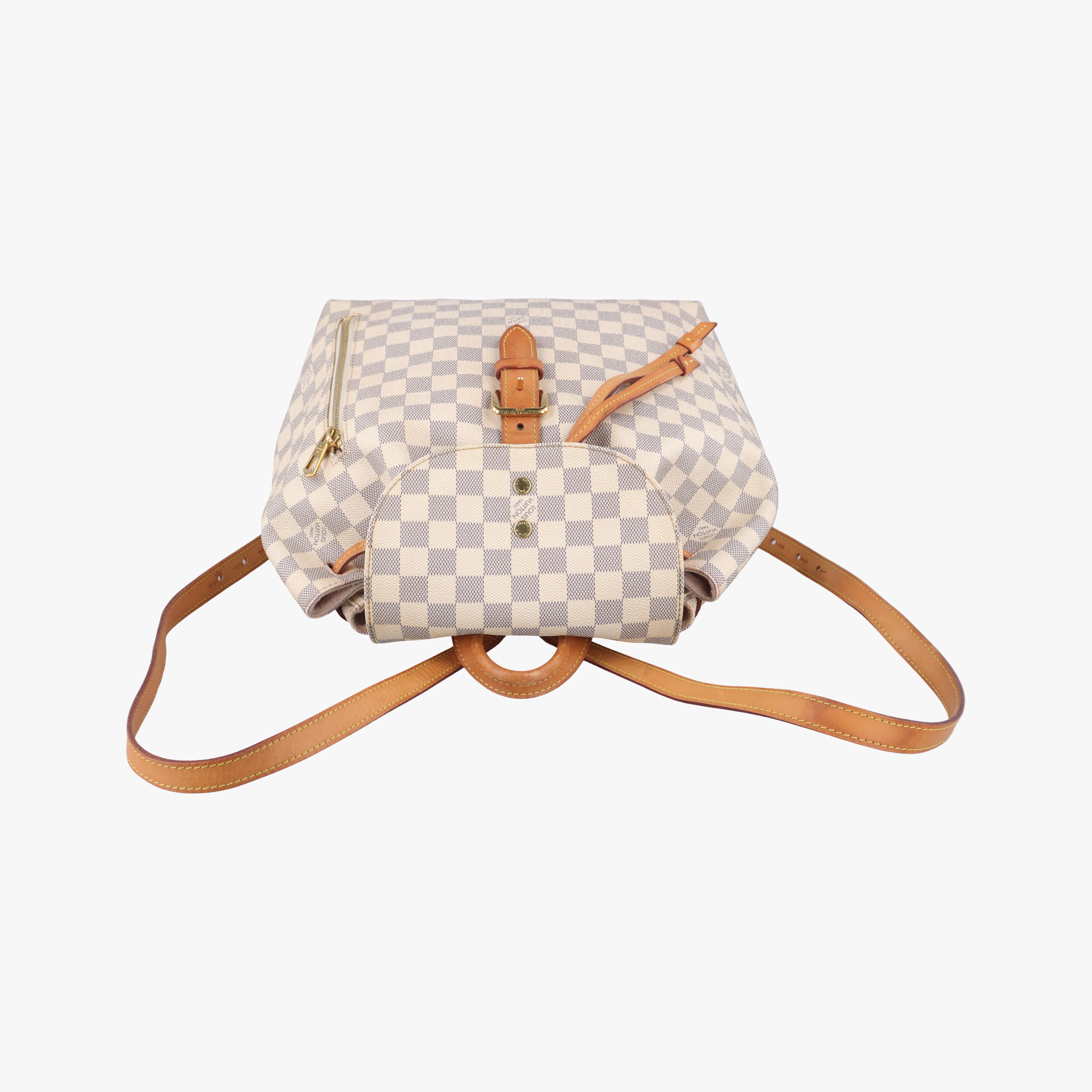 Vintage Louis Vuitton SPERONE　 AZUR Damier Canvas N41578 backpack/rucksack | stylenewstar