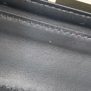 Pre-owned Fendi BAGUETTE Clear×black PVC coated canvas 8BR600 shoulderbag | stylenewstar