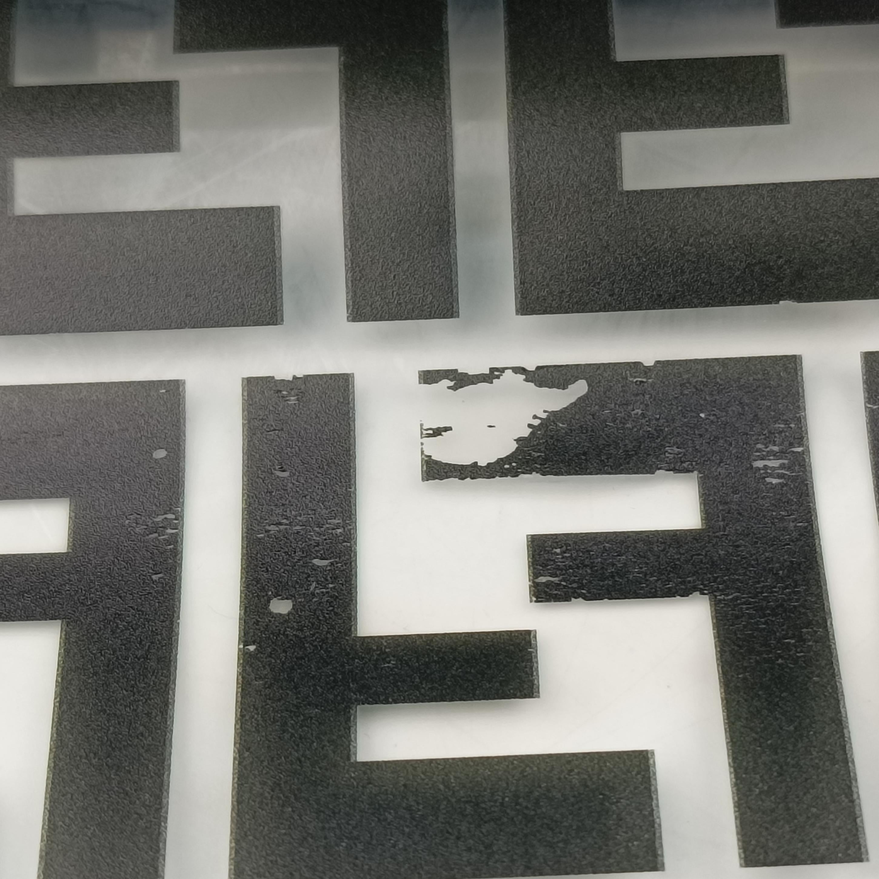 Pre-owned Fendi BAGUETTE Clear×black PVC coated canvas 8BR600 shoulderbag | stylenewstar