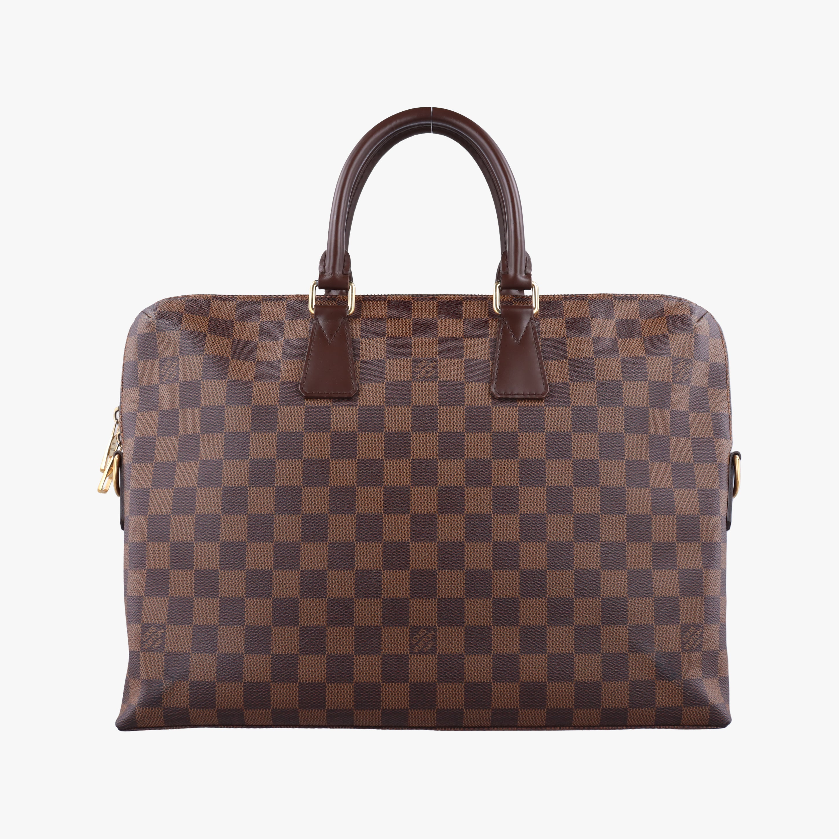 Secondhand Louis Vuitton Porte-Documents Jour EBENE Damier Canvas N42242 handbag | stylenewstar