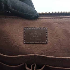 Secondhand Louis Vuitton Porte-Documents Jour EBENE Damier Canvas N42242 handbag | stylenewstar