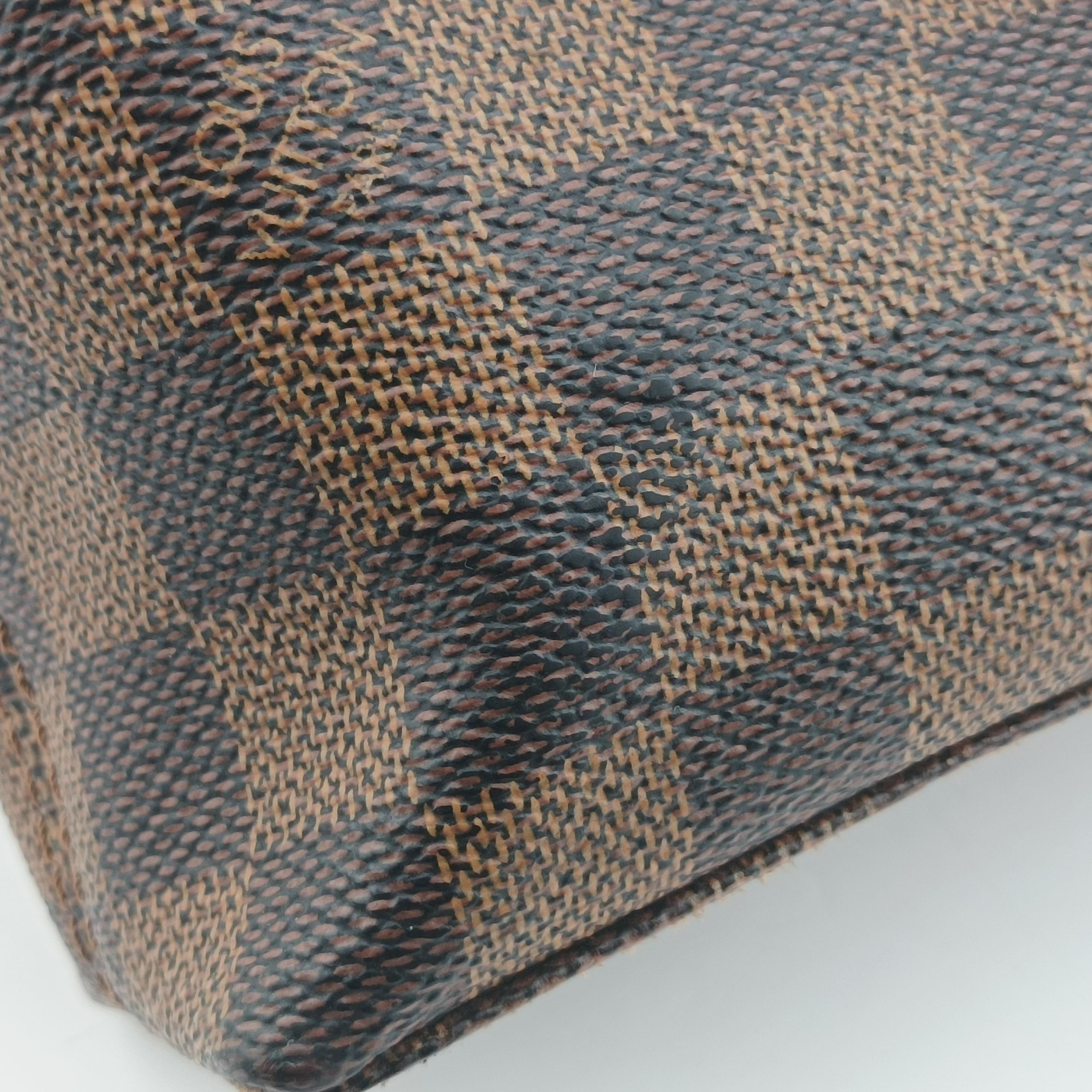 Secondhand Louis Vuitton Porte-Documents Jour EBENE Damier Canvas N42242 handbag | stylenewstar