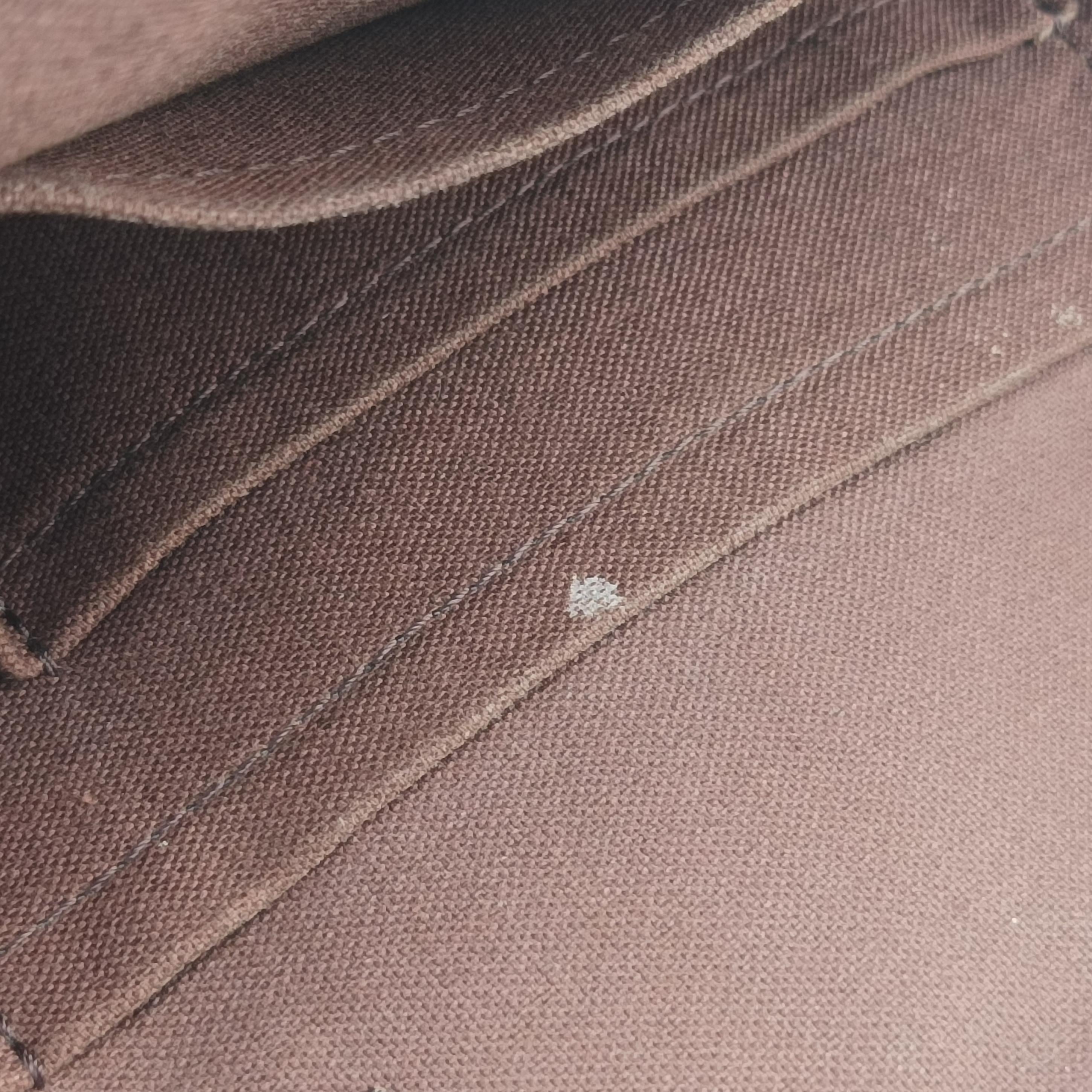 Secondhand Louis Vuitton Porte-Documents Jour EBENE Damier Canvas N42242 handbag | stylenewstar