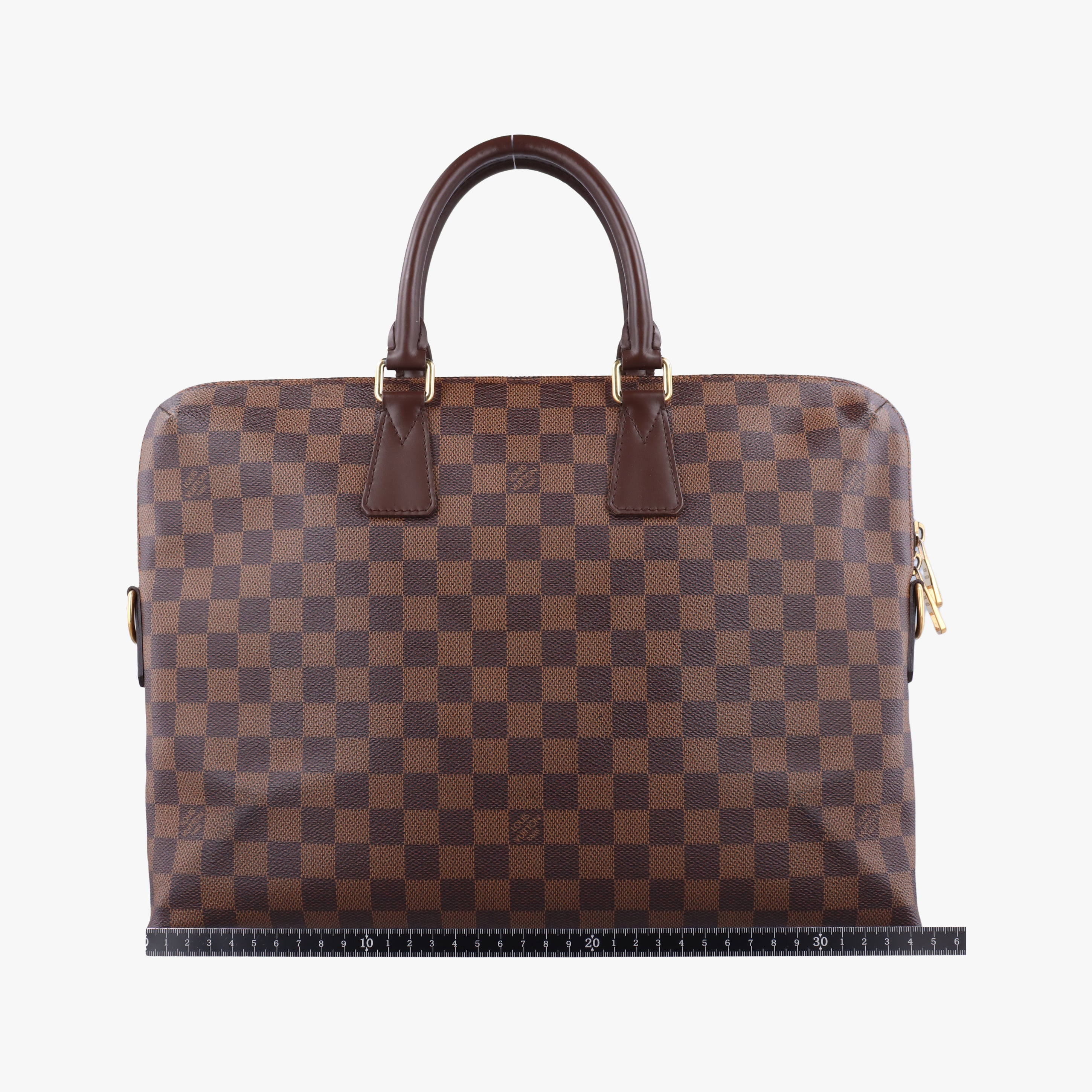 Secondhand Louis Vuitton Porte-Documents Jour EBENE Damier Canvas N42242 handbag | stylenewstar