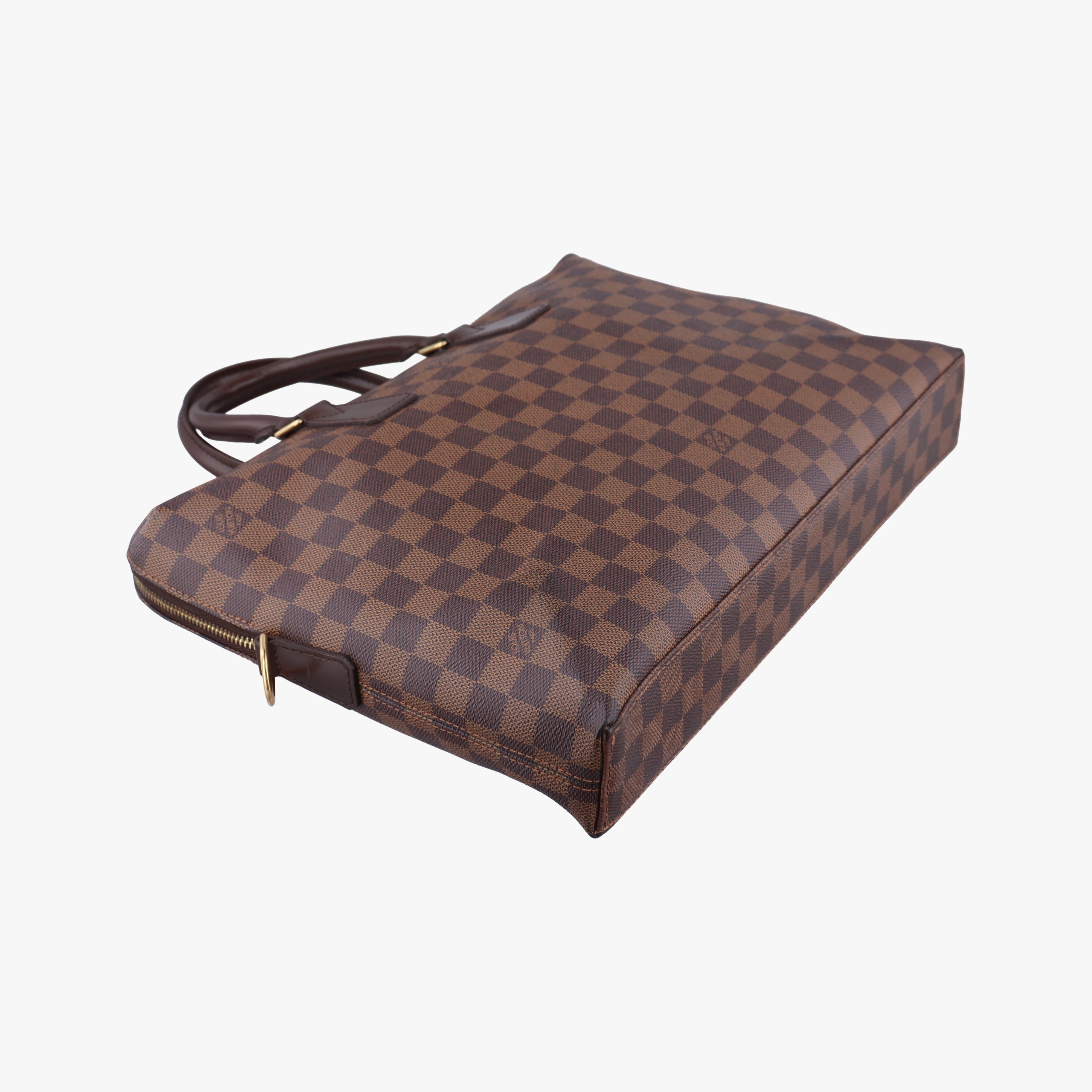 Secondhand Louis Vuitton Porte-Documents Jour EBENE Damier Canvas N42242 handbag | stylenewstar