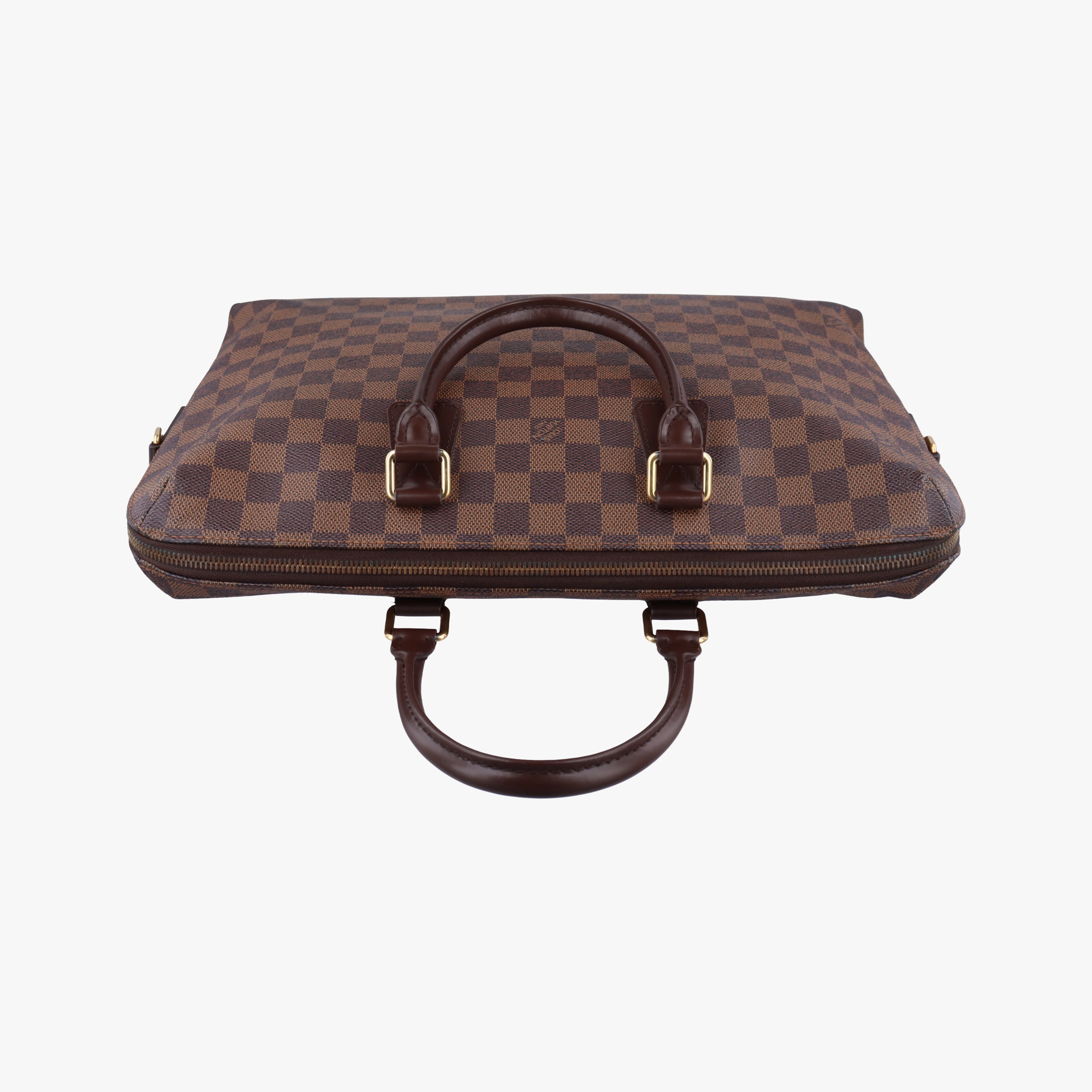 Secondhand Louis Vuitton Porte-Documents Jour EBENE Damier Canvas N42242 handbag | stylenewstar