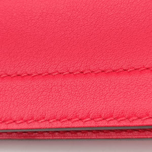 Pre-owned Hermes Sac Aline mini Red lambskin  shoulderbag | stylenewstar