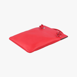 Pre-owned Hermes Sac Aline mini Red lambskin  shoulderbag | stylenewstar