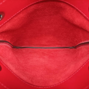 Pre-owned Hermes Sac Aline mini Red lambskin  shoulderbag | stylenewstar