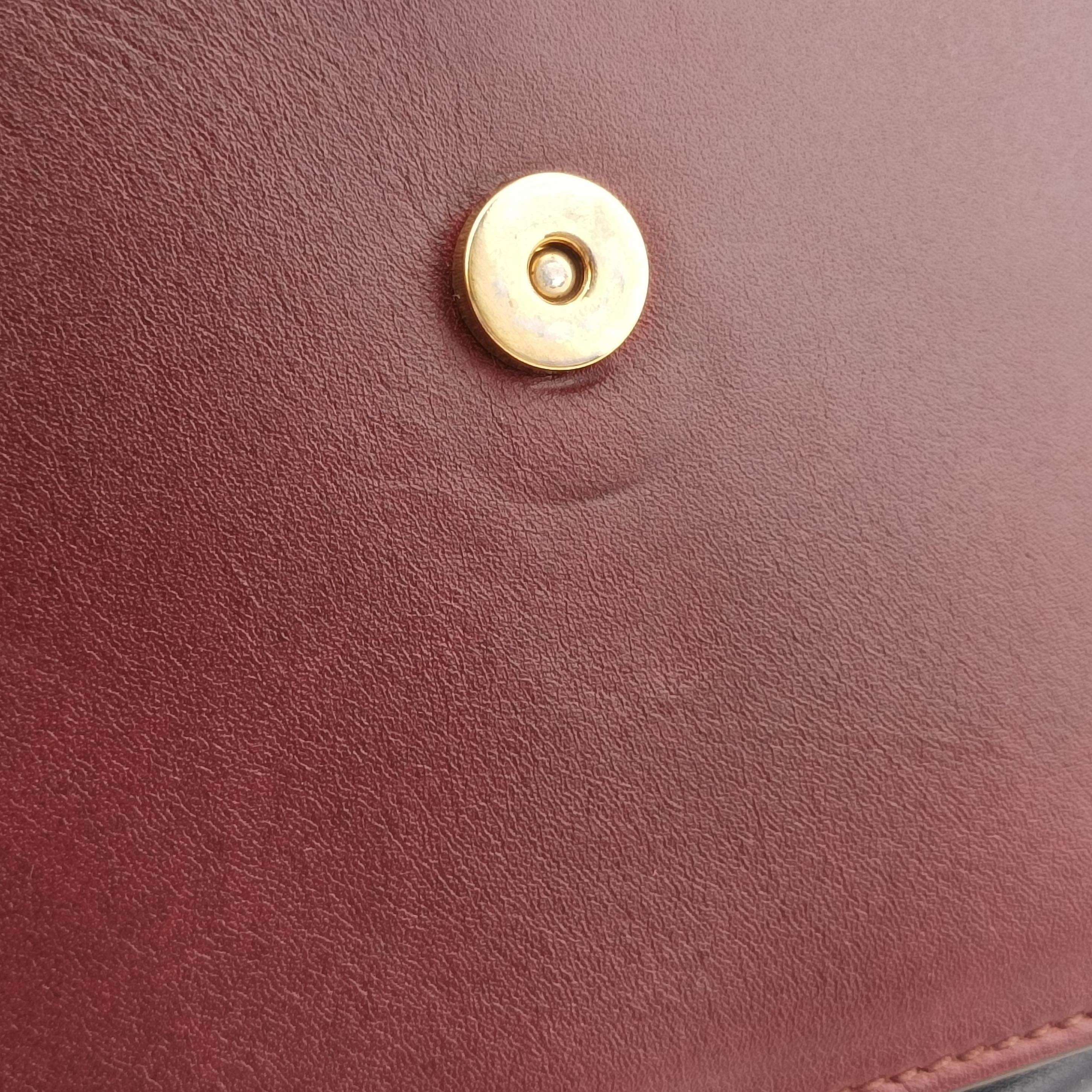 Pre-owned Prada Animalier Cahier Lions Head Brown×black Leather 1BD089 shoulderbag | stylenewstar