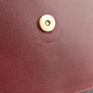 Pre-owned Prada Animalier Cahier Lions Head Brown×black Leather 1BD089 shoulderbag | stylenewstar