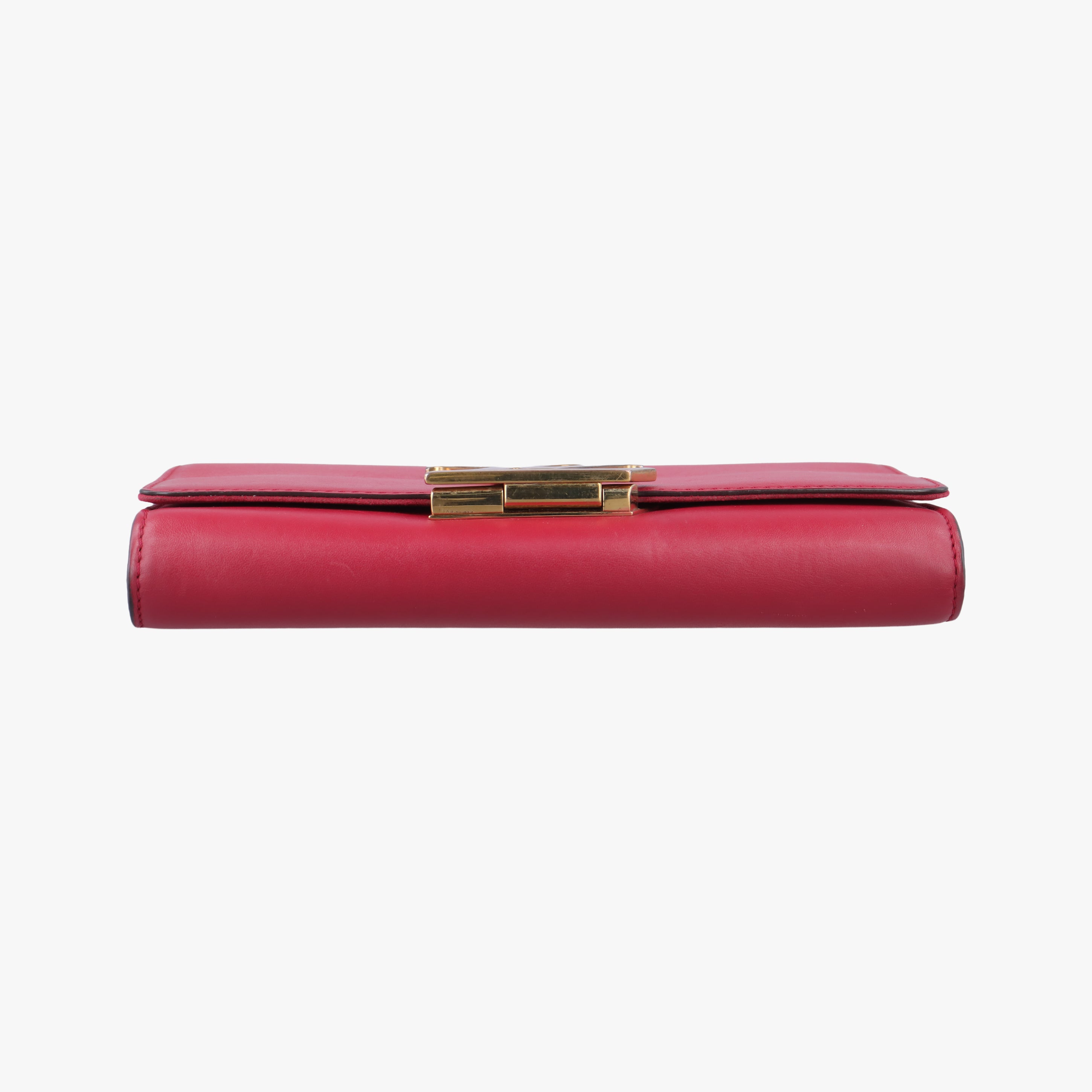 Pre-owned Louis Vuitton Pochette Louise GM Red leather M94647 shoulderbag | stylenewstar