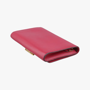 Pre-owned Louis Vuitton Pochette Louise GM Red leather M94647 shoulderbag | stylenewstar