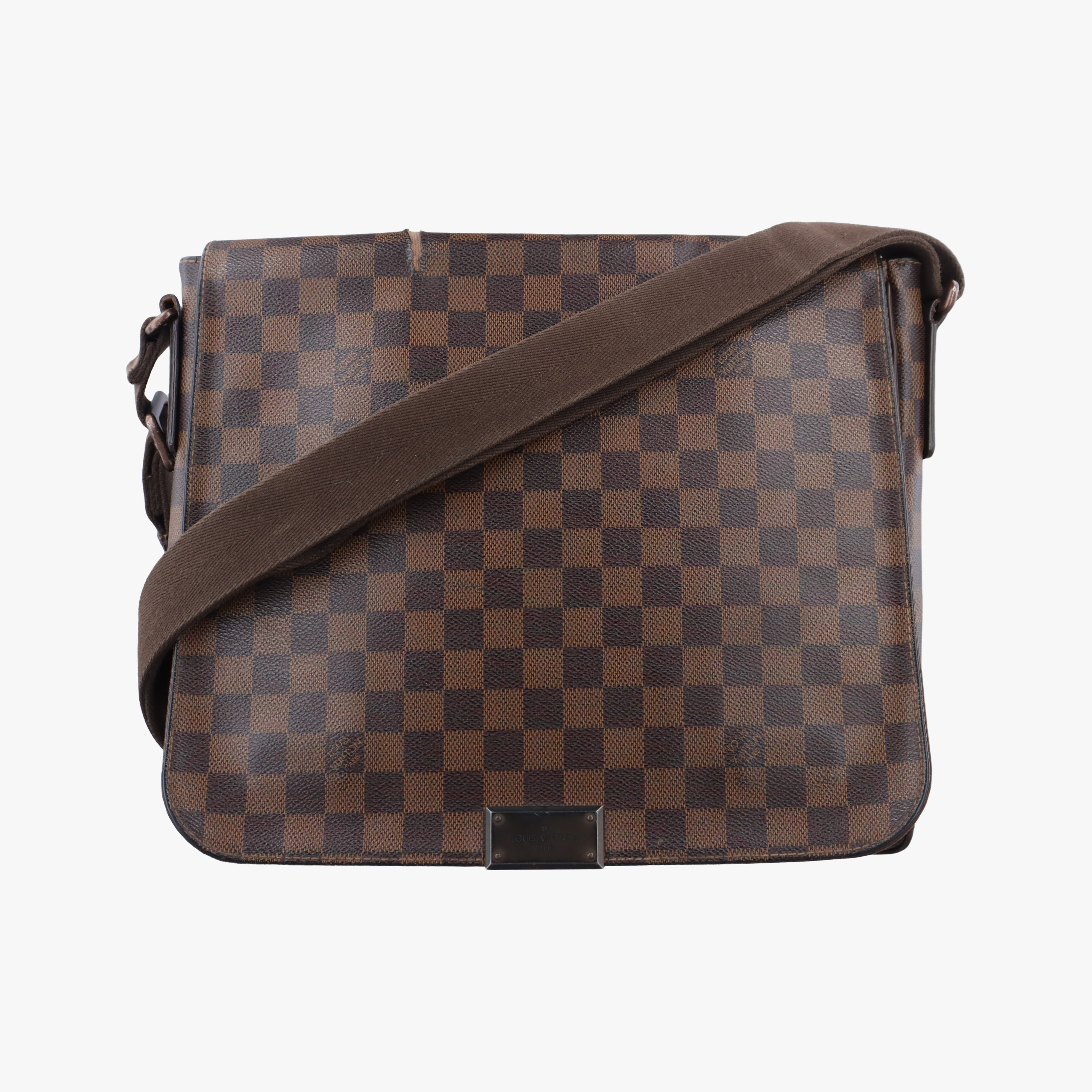 Secondhand Louis Vuitton DISTRICT MM EBENE Damier Canvas N41212 shoulderbag | stylenewstar