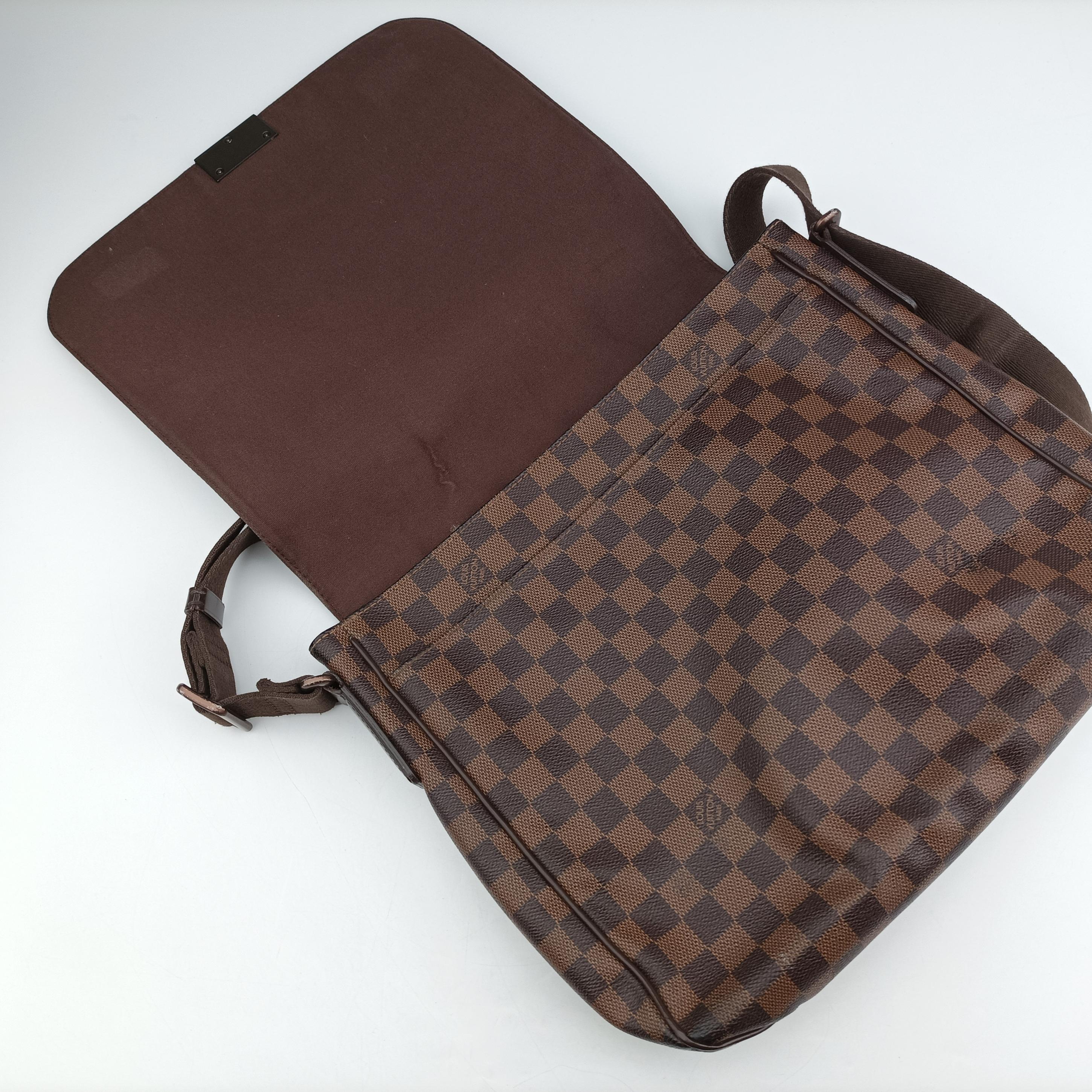 Secondhand Louis Vuitton DISTRICT MM EBENE Damier Canvas N41212 shoulderbag | stylenewstar