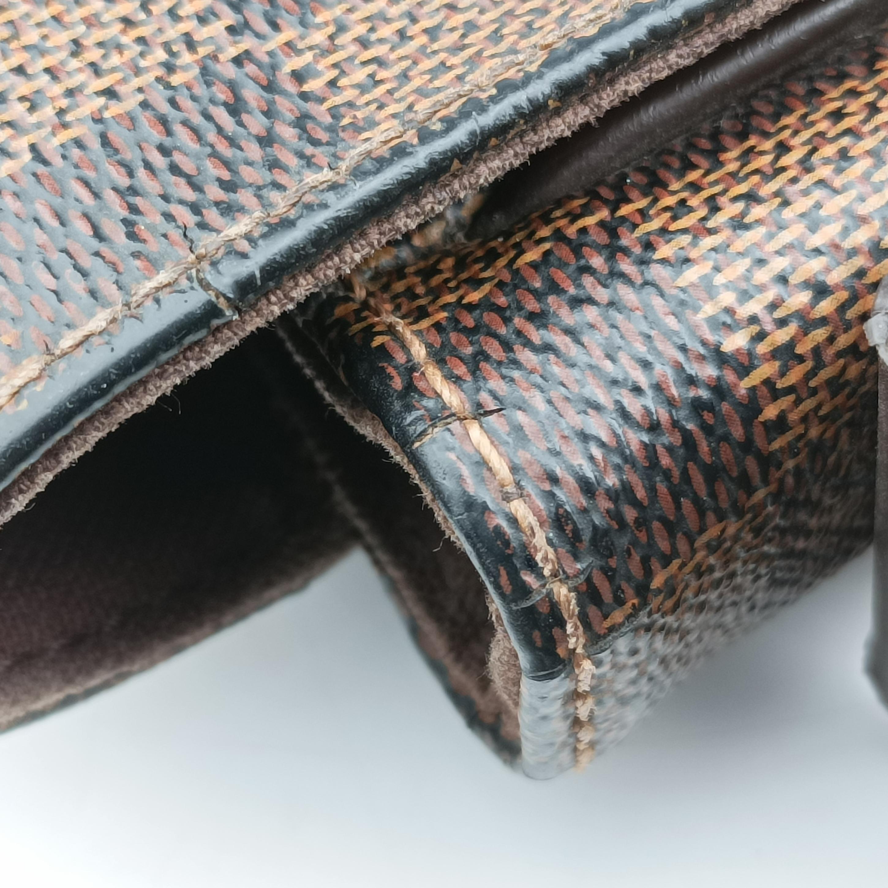 Secondhand Louis Vuitton DISTRICT MM EBENE Damier Canvas N41212 shoulderbag | stylenewstar