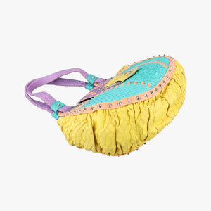 Pre-owned VERSACE Palazzo Empire Multicolour snakeskin  shoulderbag | stylenewstar