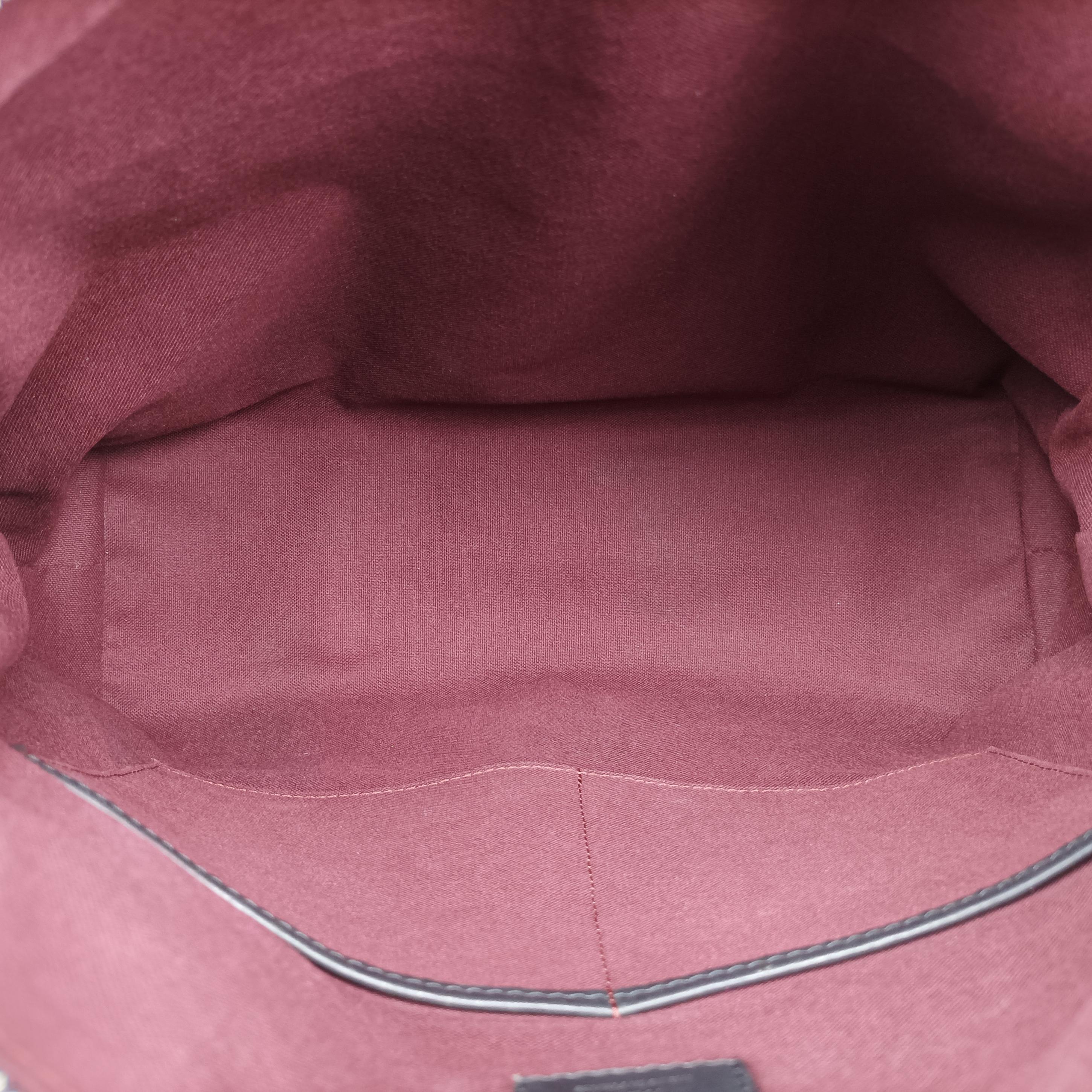 Secondhand Louis Vuitton TORRES Brown×black Monogram Macassar×calf leather M40387 shoulderbag | stylenewstar