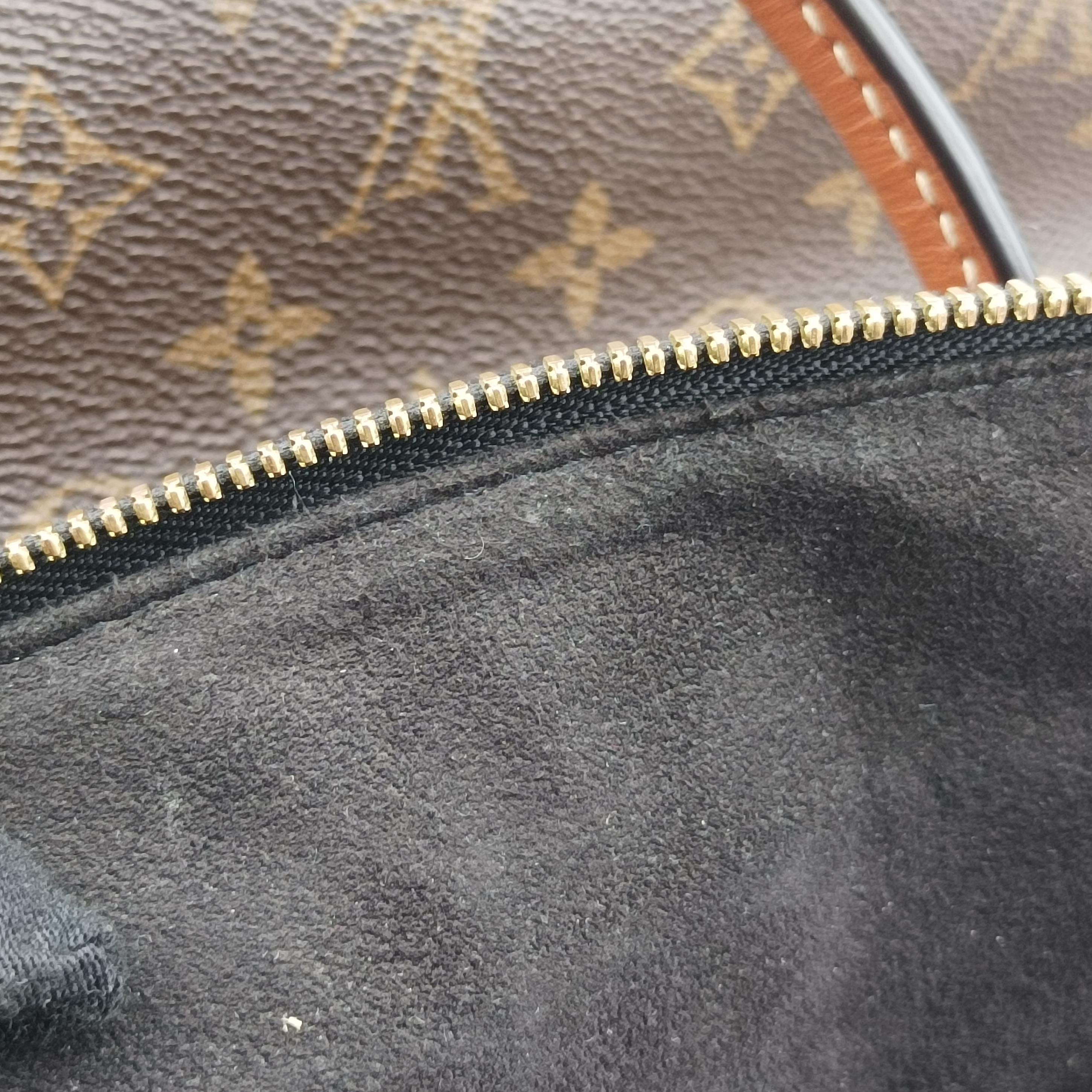 Pre-owned Louis Vuitton PALLAS Monogram/Brown Series × Noir Monogram Canvas M41064 shoulderbag | stylenewstar