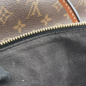 Pre-owned Louis Vuitton PALLAS Monogram/Brown Series × Noir Monogram Canvas M41064 shoulderbag | stylenewstar