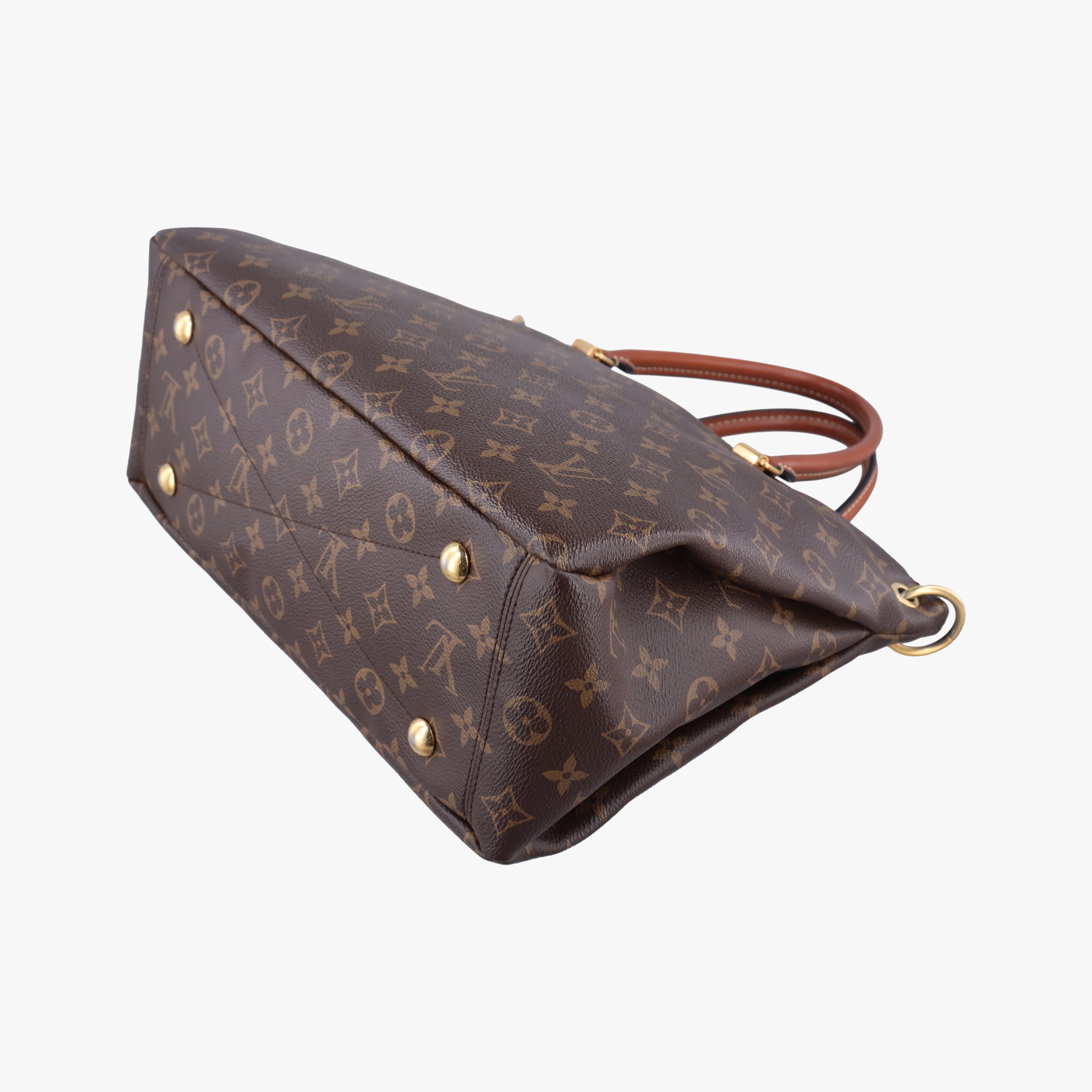 Pre-owned Louis Vuitton PALLAS Monogram/Brown Series × Noir Monogram Canvas M41064 shoulderbag | stylenewstar