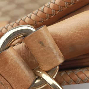 Pre-owned Gucci Marrakech Messenger Brown canvas 257024 shoulderbag | stylenewstar