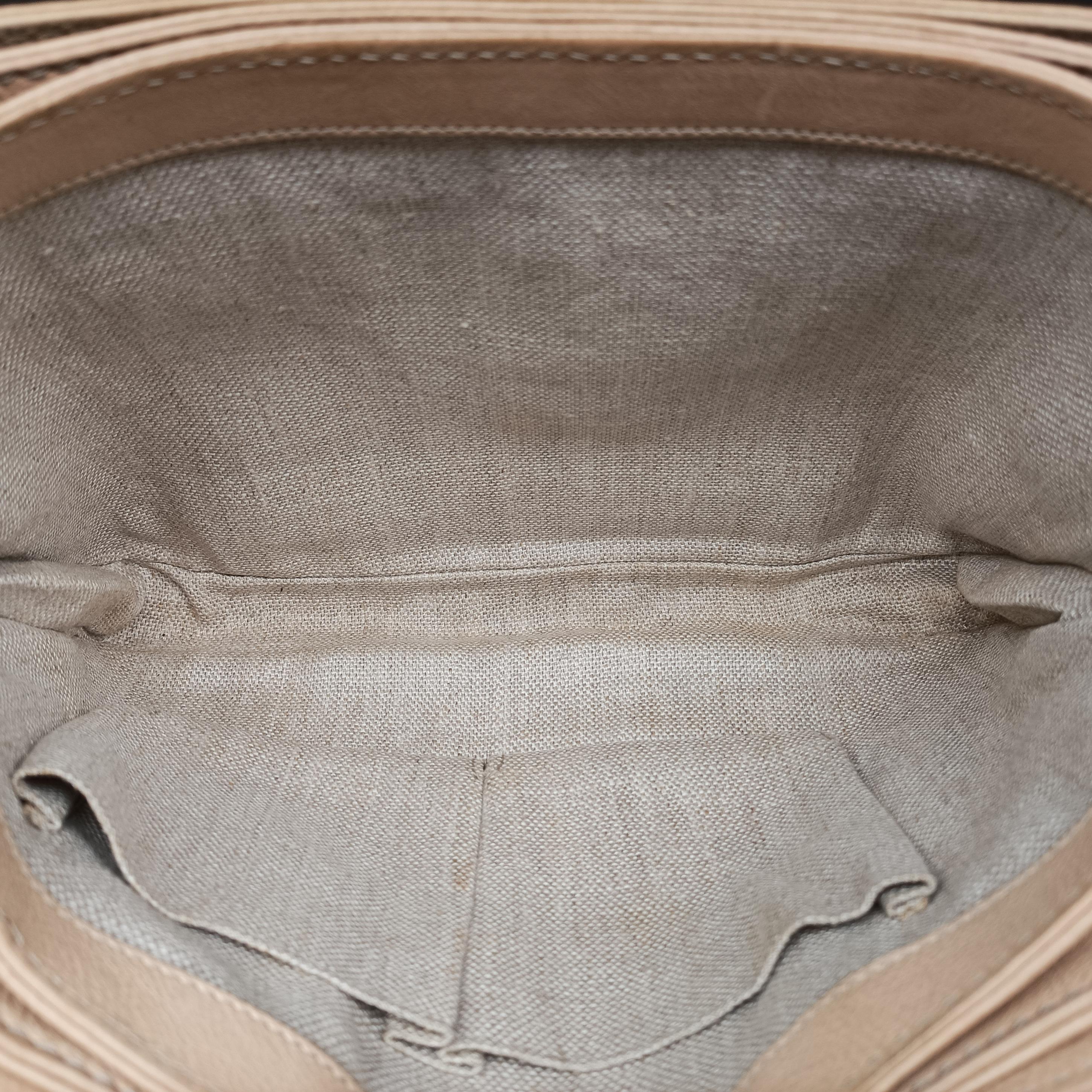 Pre-owned Gucci Marrakech Messenger Brown canvas 257024 shoulderbag | stylenewstar