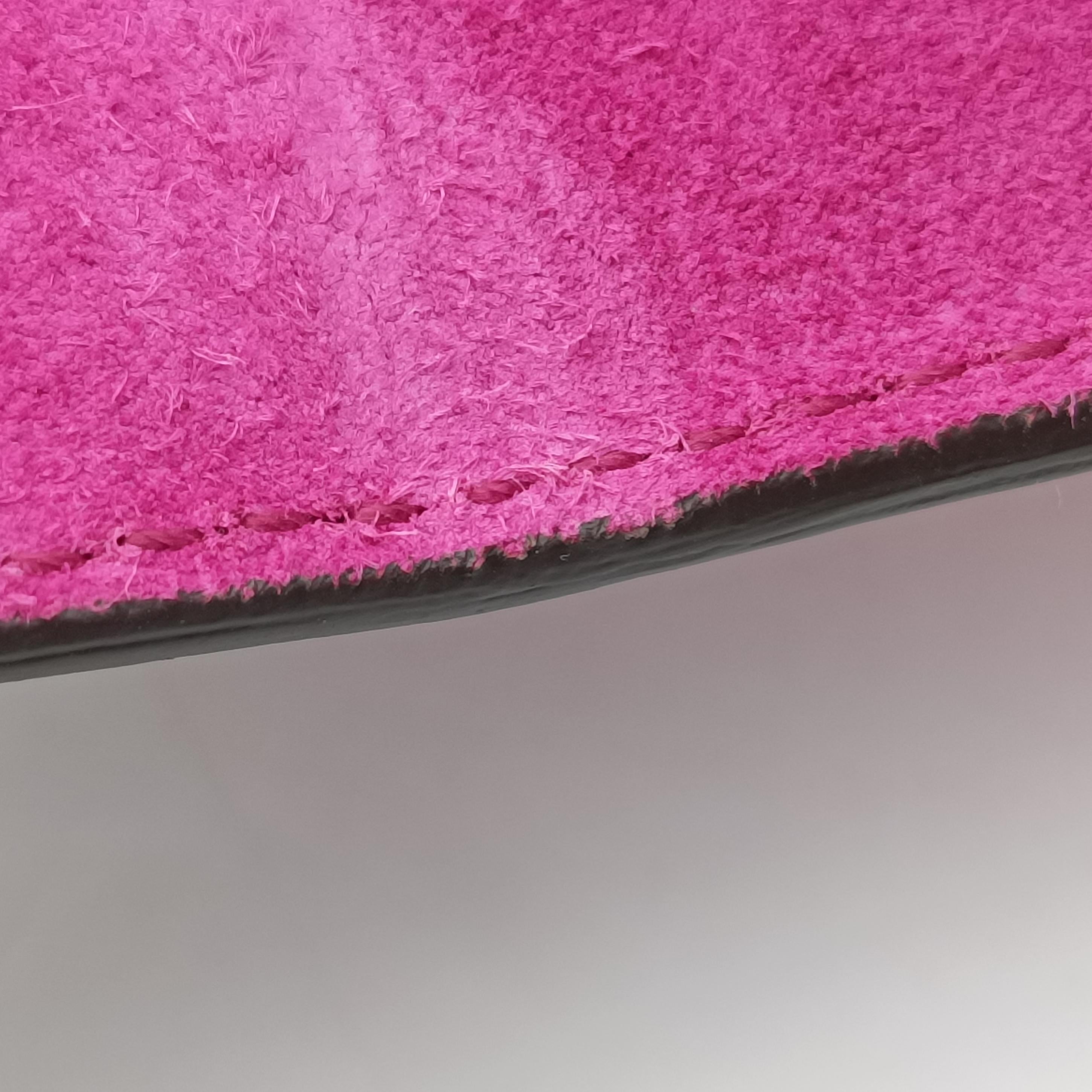 Pre-owned Gucci Nice GG Supreme Rose Patent 336749 shoulderbag | stylenewstar