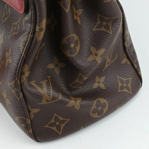 Pre-owned Louis Vuitton Vénus brown×CERISE Monogram Canvas×calf leather M41738 shoulderbag | stylenewstar