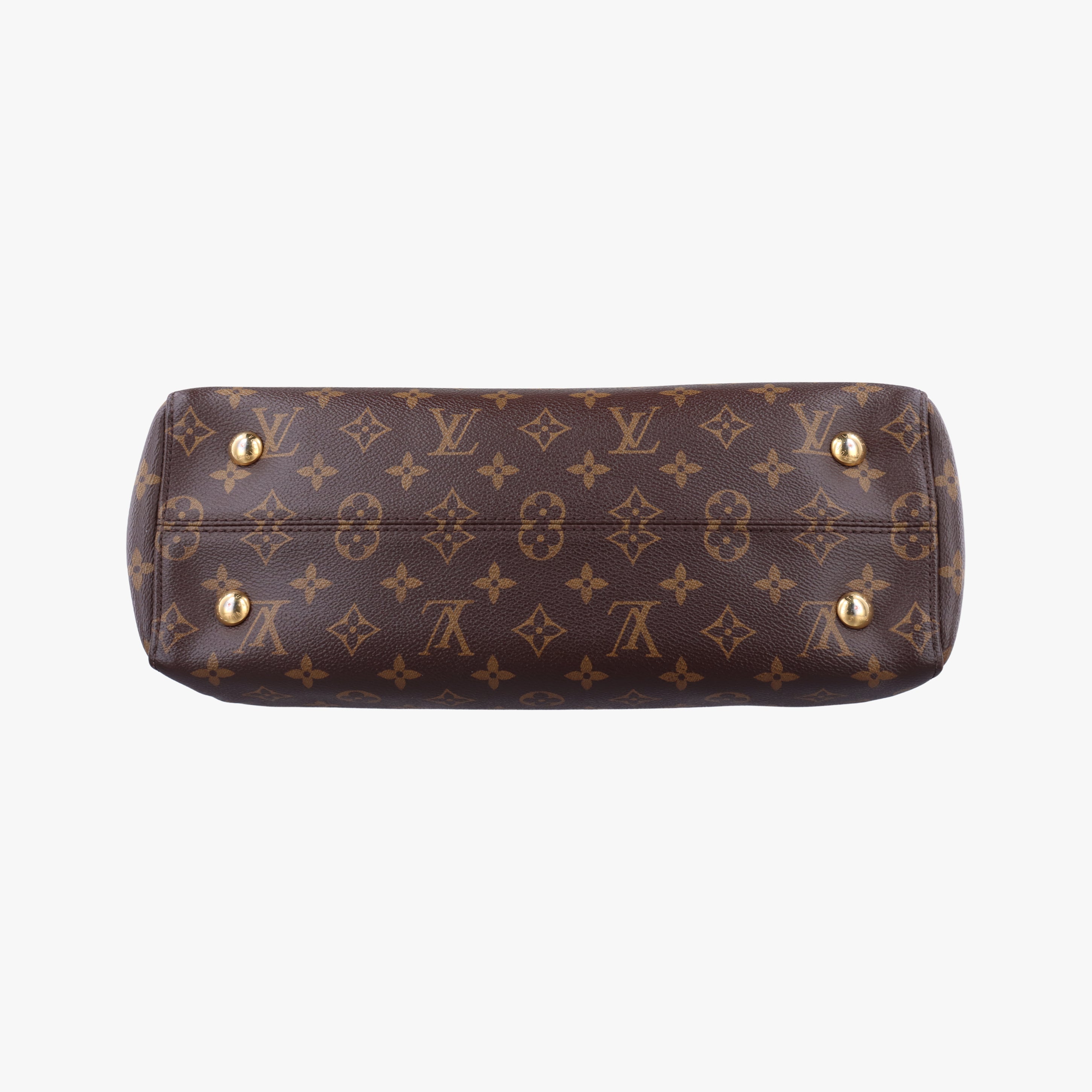 Pre-owned Louis Vuitton Vénus brown×CERISE Monogram Canvas×calf leather M41738 shoulderbag | stylenewstar