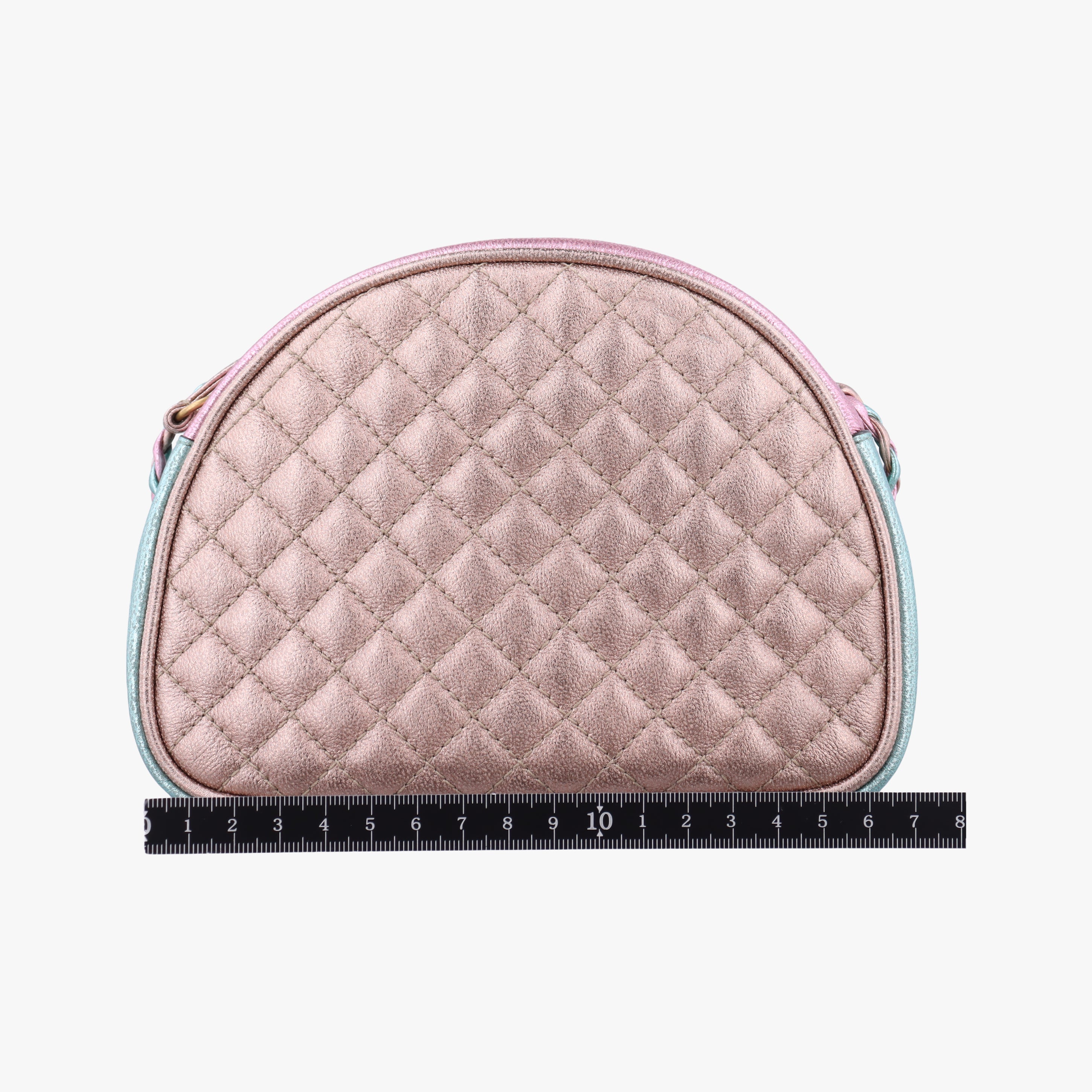 Pre-owned Gucci Laminate pink×blue Leather 534951 shoulderbag | stylenewstar