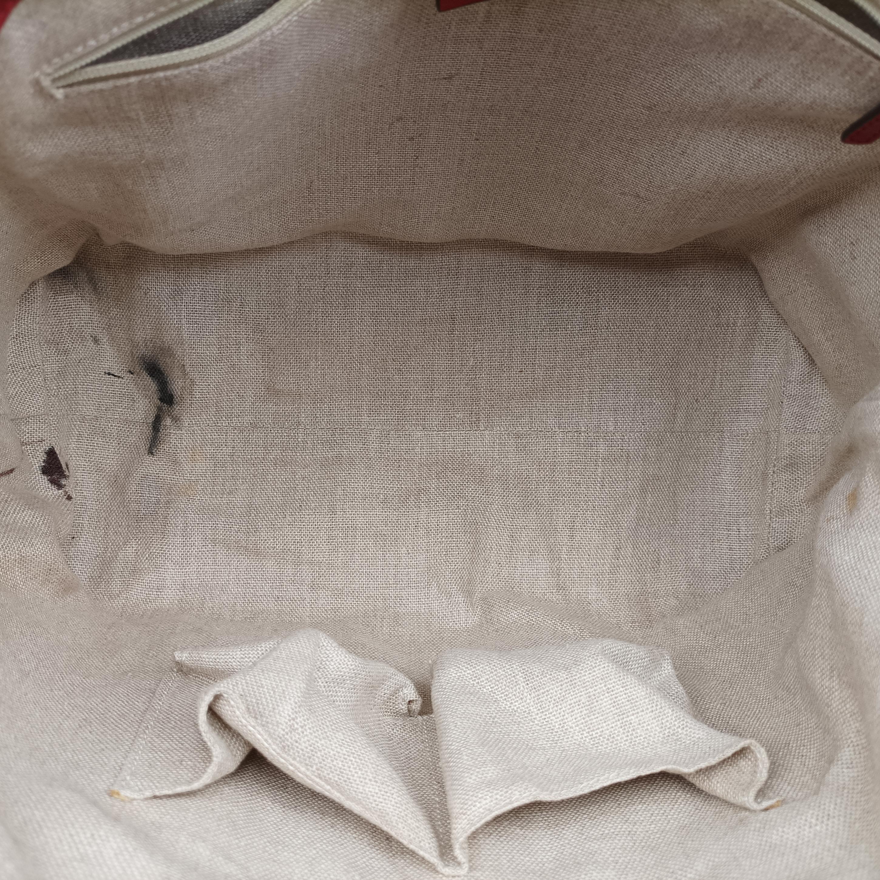 Pre-owned Gucci Microguccissima Red Leather 449655 shoulderbag | stylenewstar