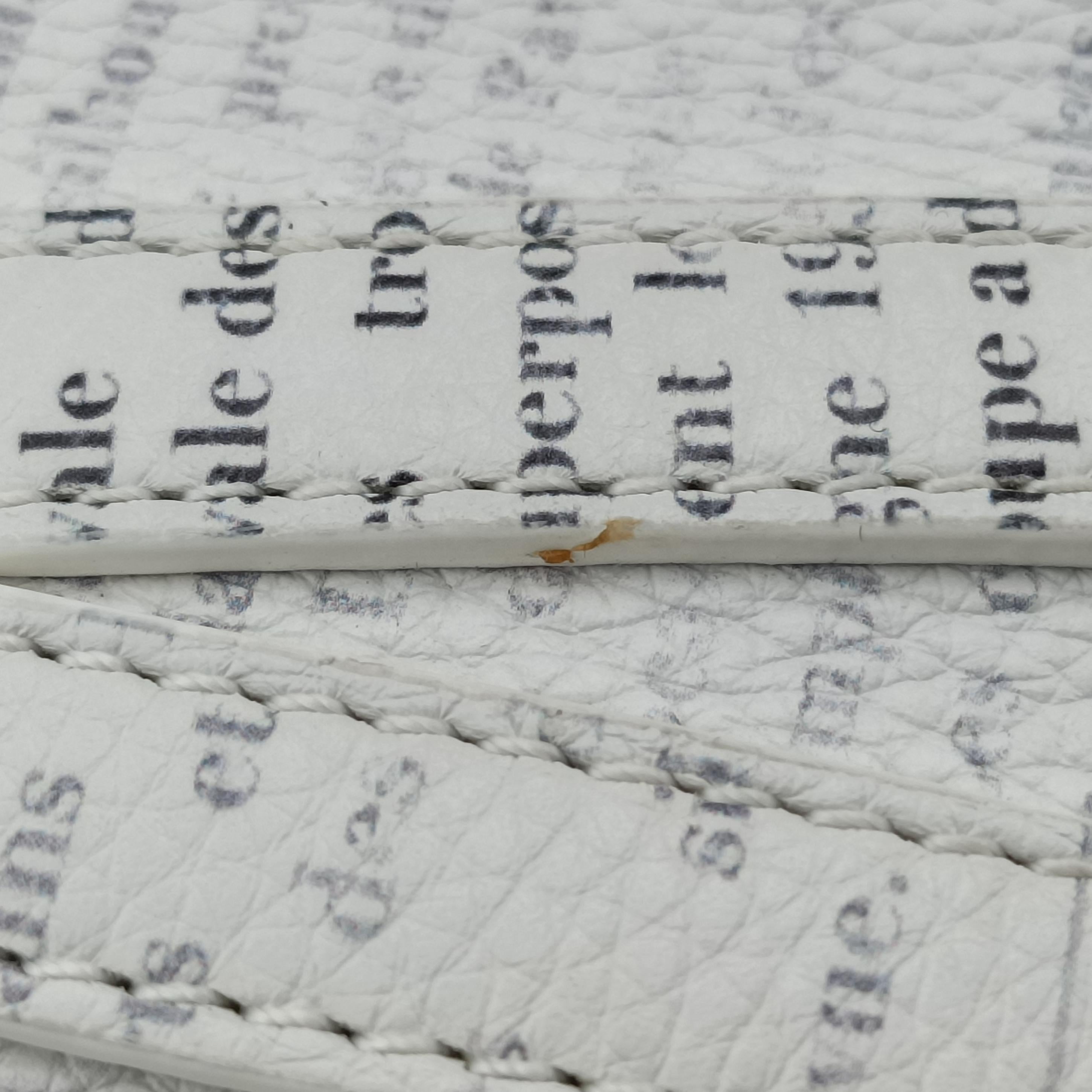 Pre-owned Christian Dior Saddle White Leather  bum bag/waist bag | stylenewstar