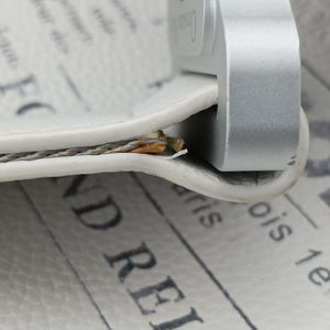 Pre-owned Christian Dior Saddle White Leather  bum bag/waist bag | stylenewstar