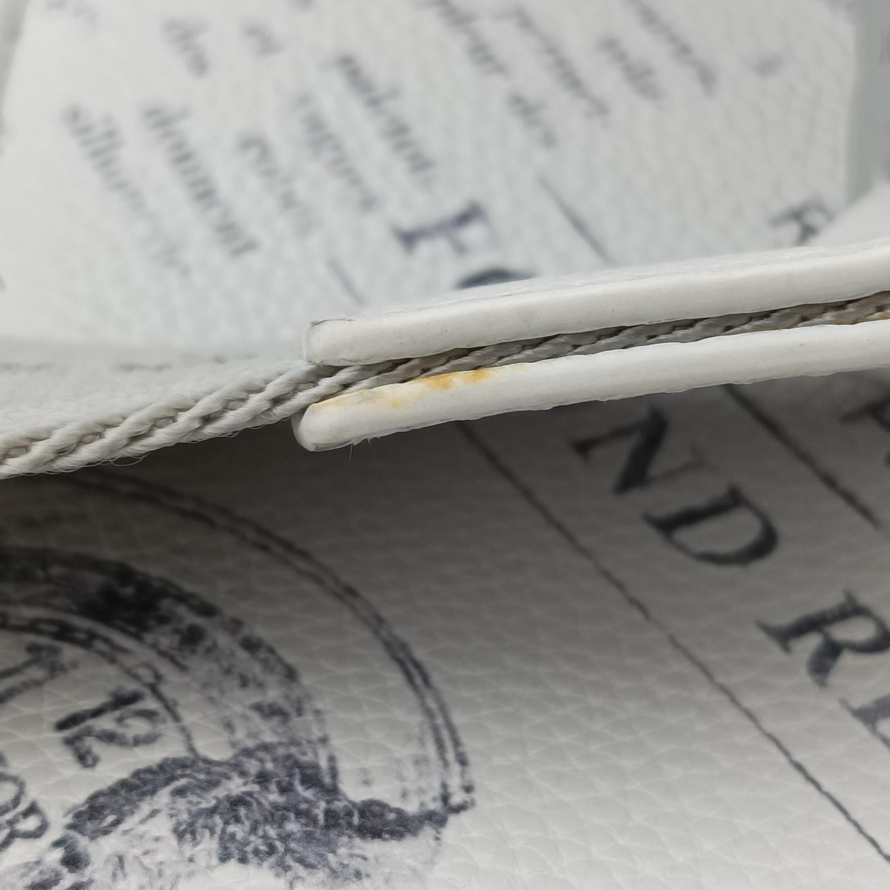 Pre-owned Christian Dior Saddle White Leather  bum bag/waist bag | stylenewstar