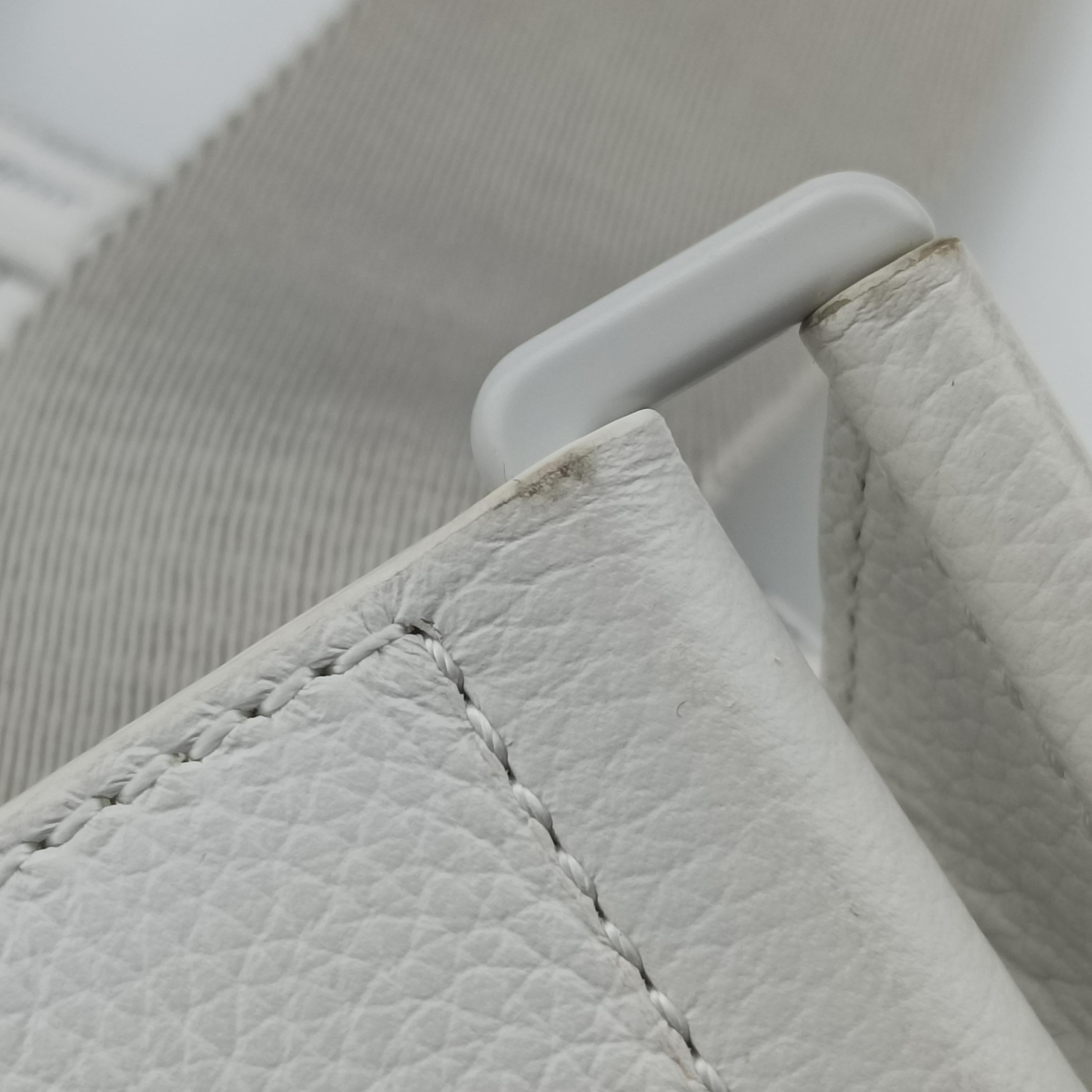 Pre-owned Christian Dior Saddle White Leather  bum bag/waist bag | stylenewstar