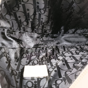 Pre-owned Christian Dior Saddle White Leather  bum bag/waist bag | stylenewstar