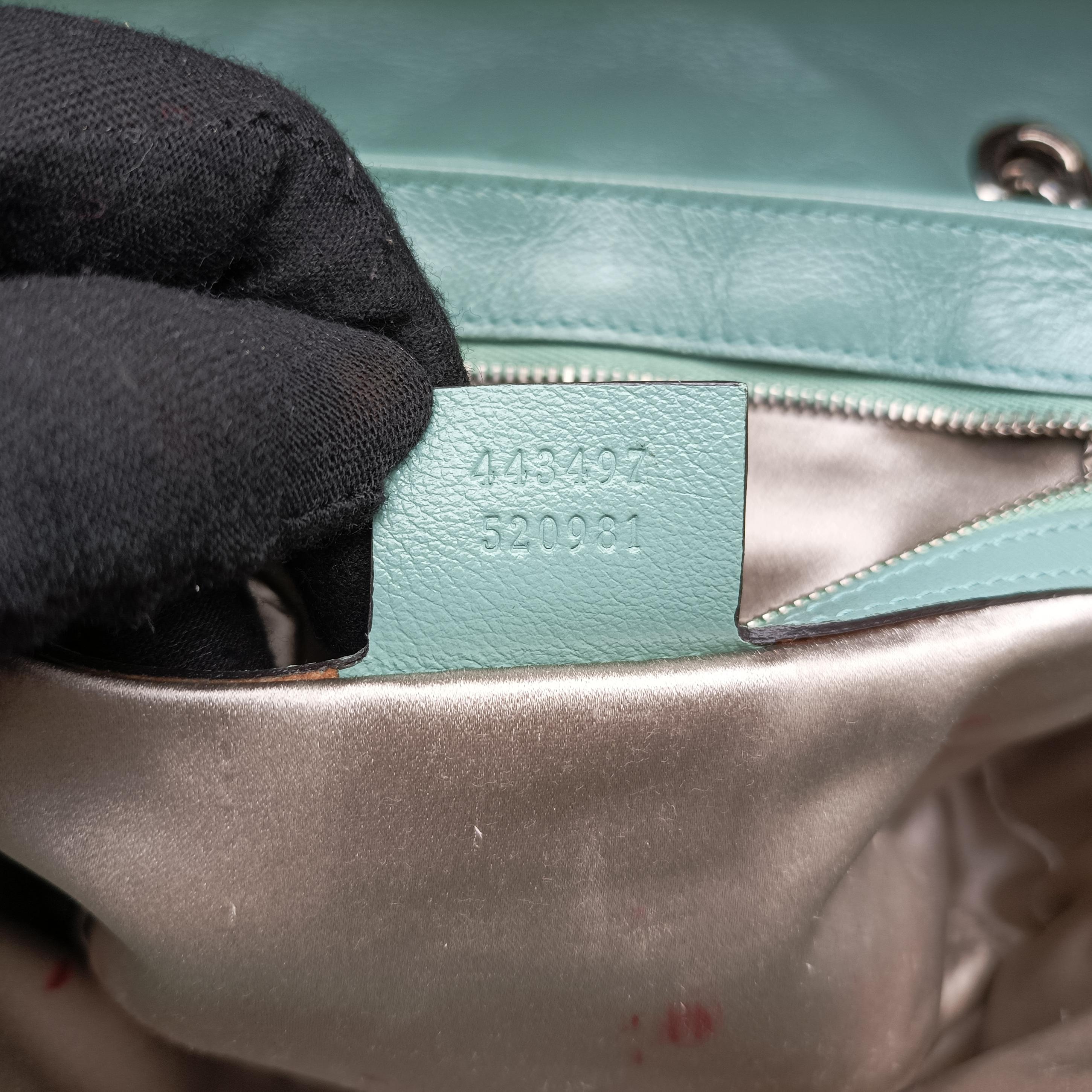 Pre-owned Gucci GG Marmont Multicolour Sequins 443497 shoulderbag | stylenewstar