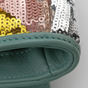 Pre-owned Gucci GG Marmont Multicolour Sequins 443497 shoulderbag | stylenewstar