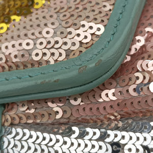 Pre-owned Gucci GG Marmont Multicolour Sequins 443497 shoulderbag | stylenewstar