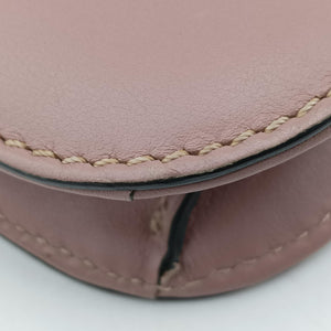 Pre-owned Valentino Rockstud Glam Lock Pink Leather  shoulderbag | stylenewstar