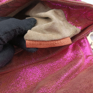 Pre-owned Fendi Chef Pink Leather 8BR353 shoulderbag | stylenewstar