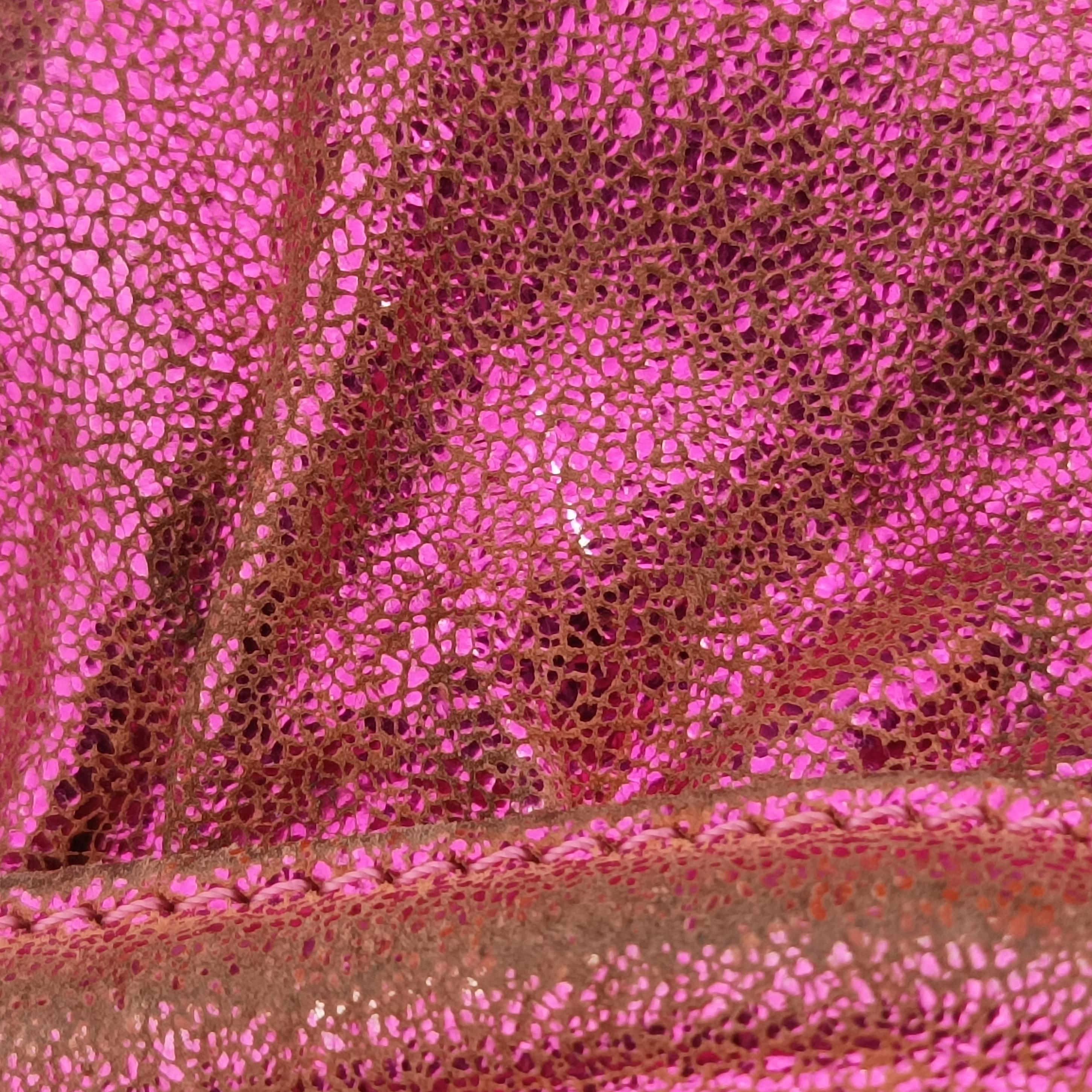 Pre-owned Fendi Chef Pink Leather 8BR353 shoulderbag | stylenewstar