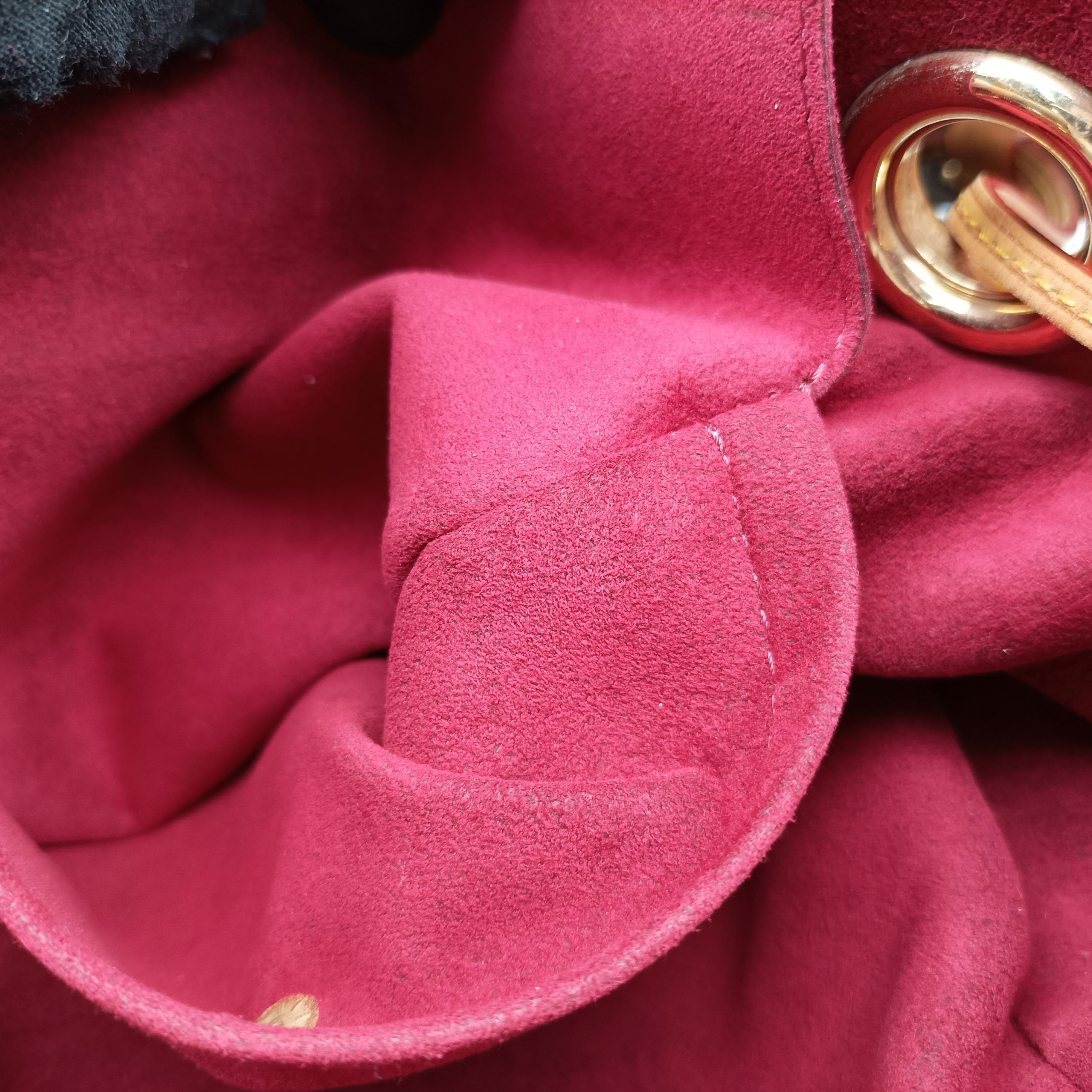 Pre-owned Louis Vuitton URSULA white Monogram Multicolor M40123 handbag | stylenewstar