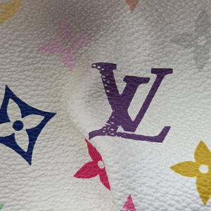 Pre-owned Louis Vuitton URSULA white Monogram Multicolor M40123 handbag | stylenewstar