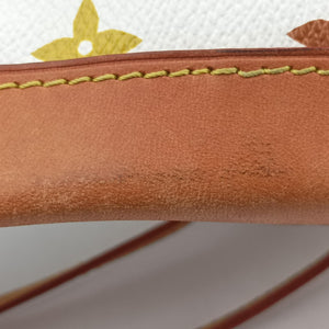 Pre-owned Louis Vuitton URSULA white Monogram Multicolor M40123 handbag | stylenewstar